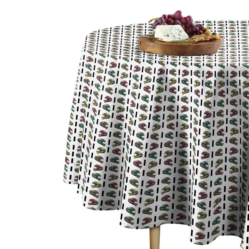 East Urban Home Round Tablecloth Wayfair